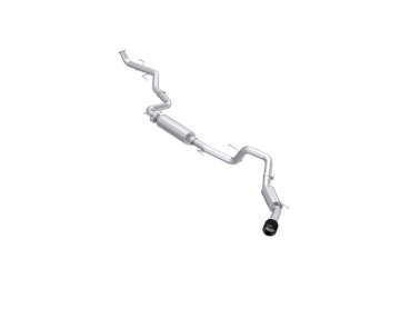 Picture of MBRP 2024 Toyota Tacoma T304 Stainless Steel 3in Cat-Back Single Side Exit with Carbon Fiber Tip