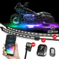 Picture of XK Glow XKmax RGBW 20pc addressable Motorcycle Underglow Light Kit
