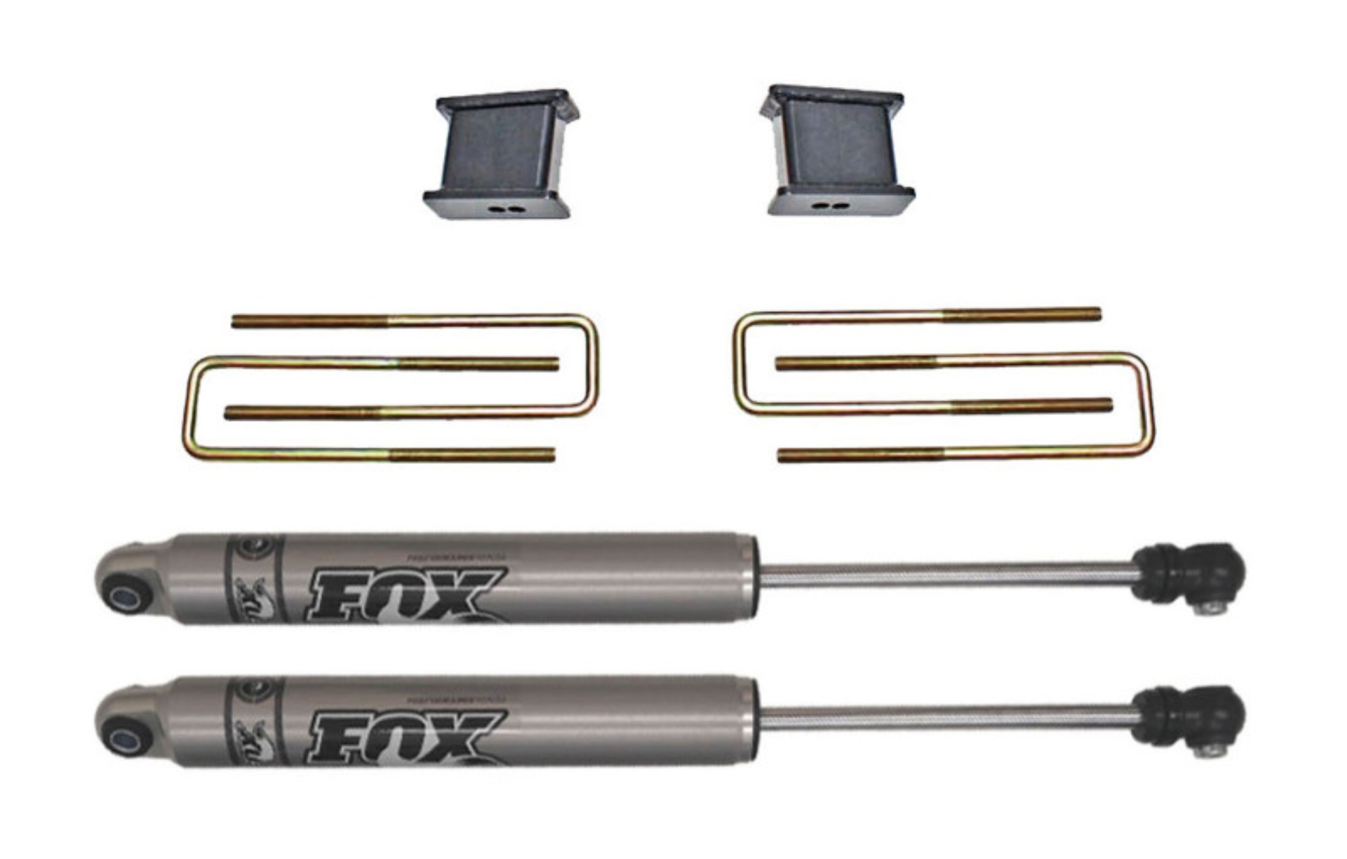 Picture of MaxTrac 02-08 Dodge RAM 1500 4in Rear Lift Box Kit w/ Fox Shocks