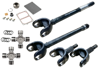 Picture of Revolution Gear & Axle 2018+ Jeep Wrangler JL & JT Chromoly Discovery Series Front Axle Kit w/FAD