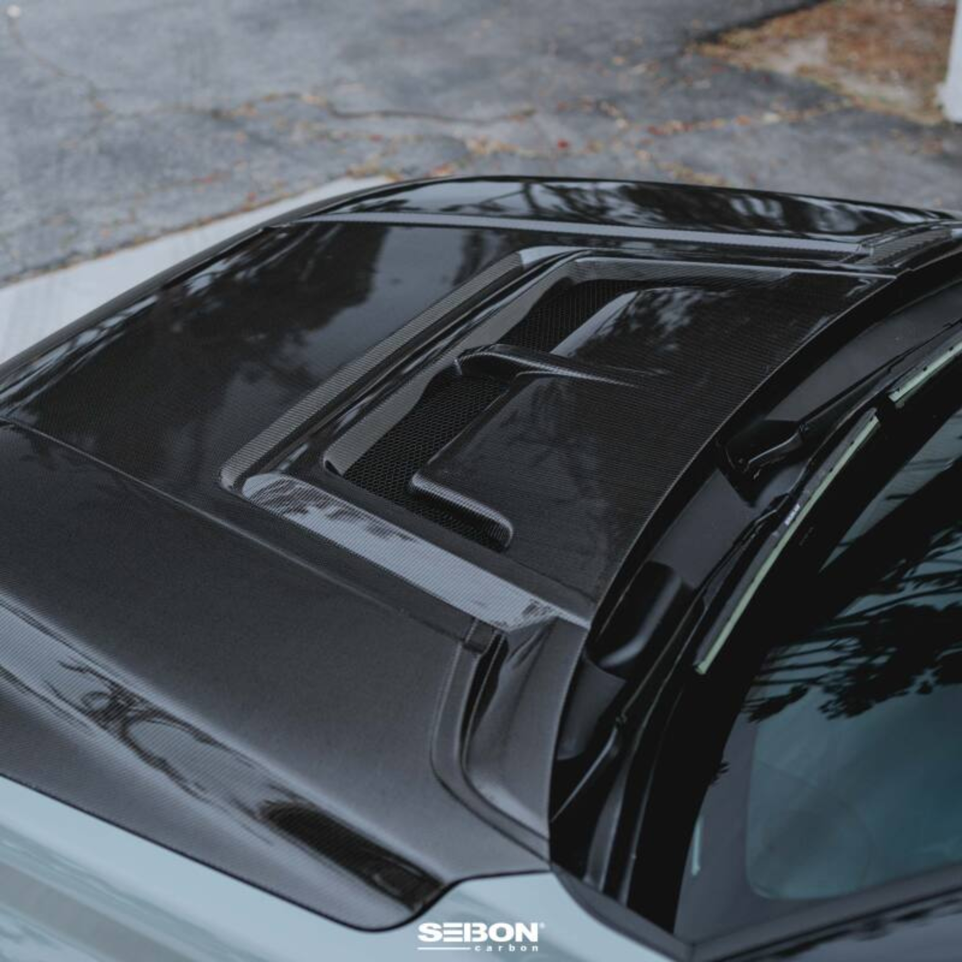 Picture of Seibon 22-24 Toyota Tundra / 23-24 Toyota Sequoia RR-Style Carbon Fiber Hood