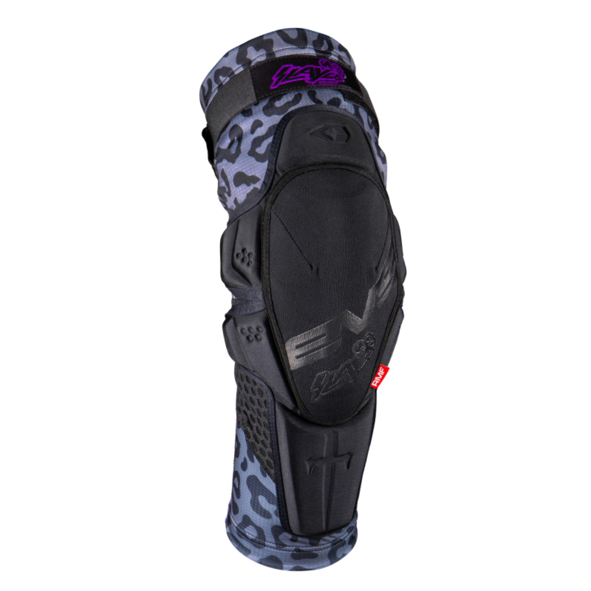 Picture of EVS Slayco96 Knee Guard Pair Ghost/Leopard - Small/Medium