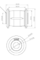 Picture of SuperPro Toyota Land Cruiser 300 Series (N/A North America) Rear Panhard Rod Bushing Kit