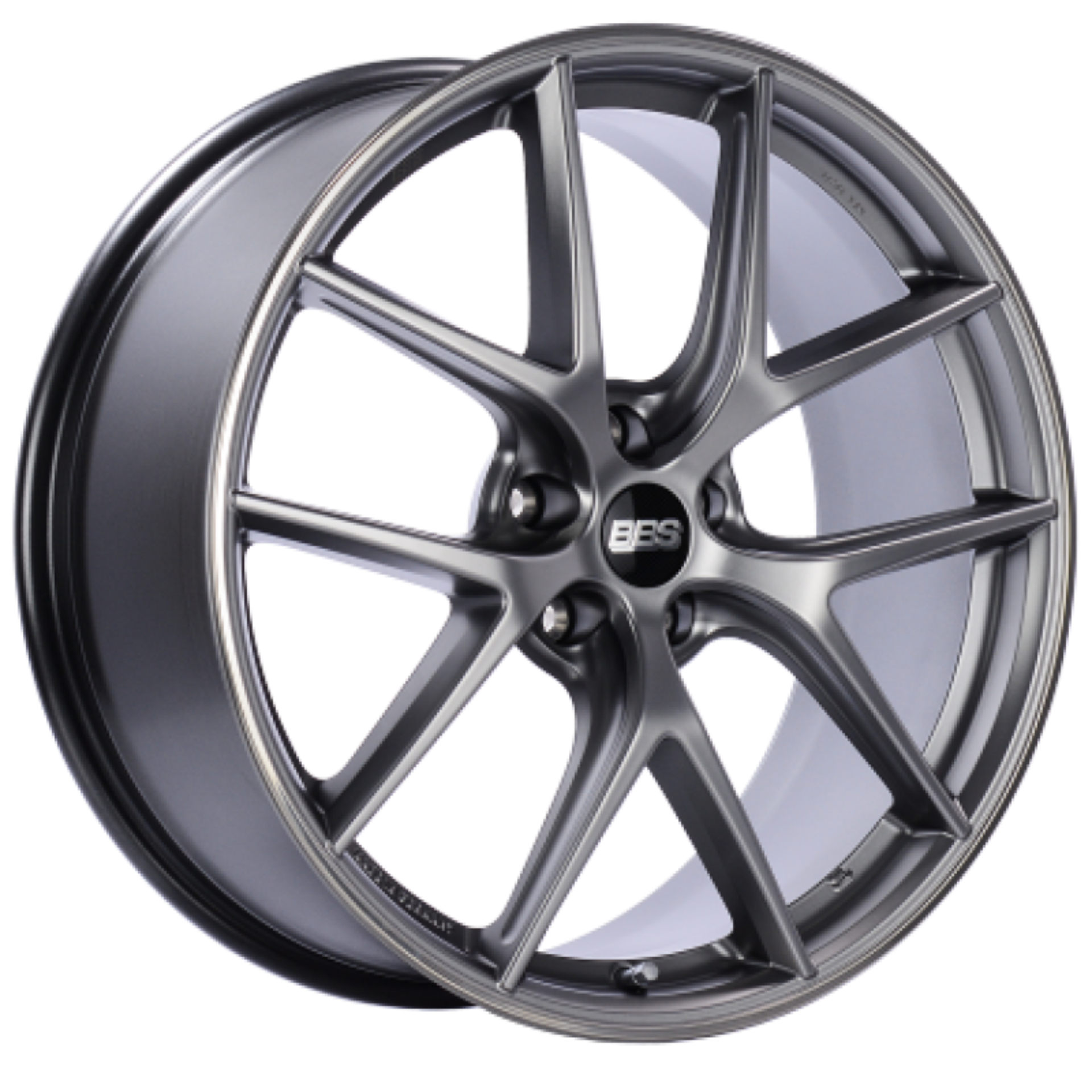 Picture of BBS CI-R 20x9.5 5x114.3 ET40 Platinum Silver Polished Rim Protector Wheel - 82mm PFS/Clip Required
