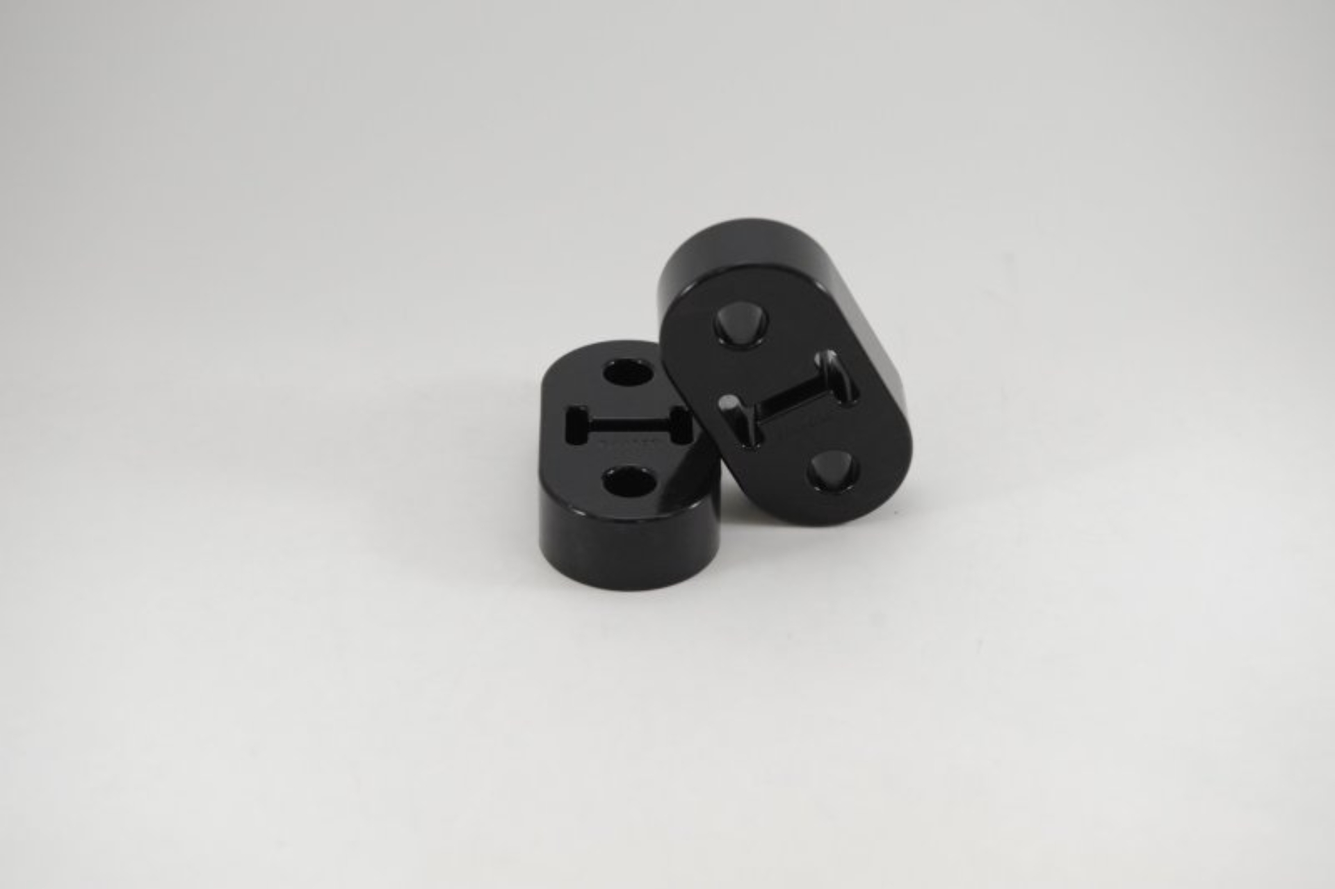 Picture of Kartboy 93-07 Subaru Impreza/WRX/WRX STi Long Exhaust Hanger - 15mm - Black