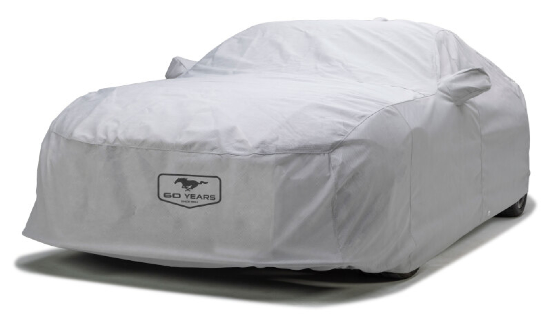 Picture of Covercraft 84-86 Mustang Custom 5-Layer Softback All Climate Car Cover with Mustang 60th Anni logo