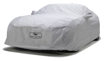 Picture of Covercraft 74-78 Mustang Custom 5-Layer Softback All Climate Car Cover with Mustang 60th Anni logo