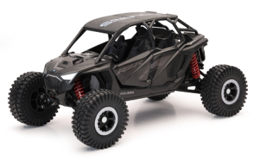 Picture of New Ray Toys Polaris RZR Pro R 4 Rock Crawler Stealth Black Scale - 1:18