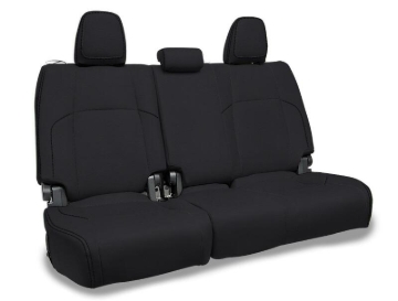 Picture of PRP 2024 Toyota Tacoma Rear Bench Covers - All Black