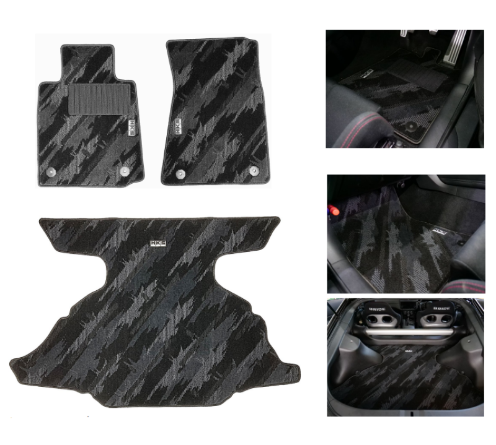 Picture of HKS FLOOR MATS RZ34 FULL SET OCT LHD