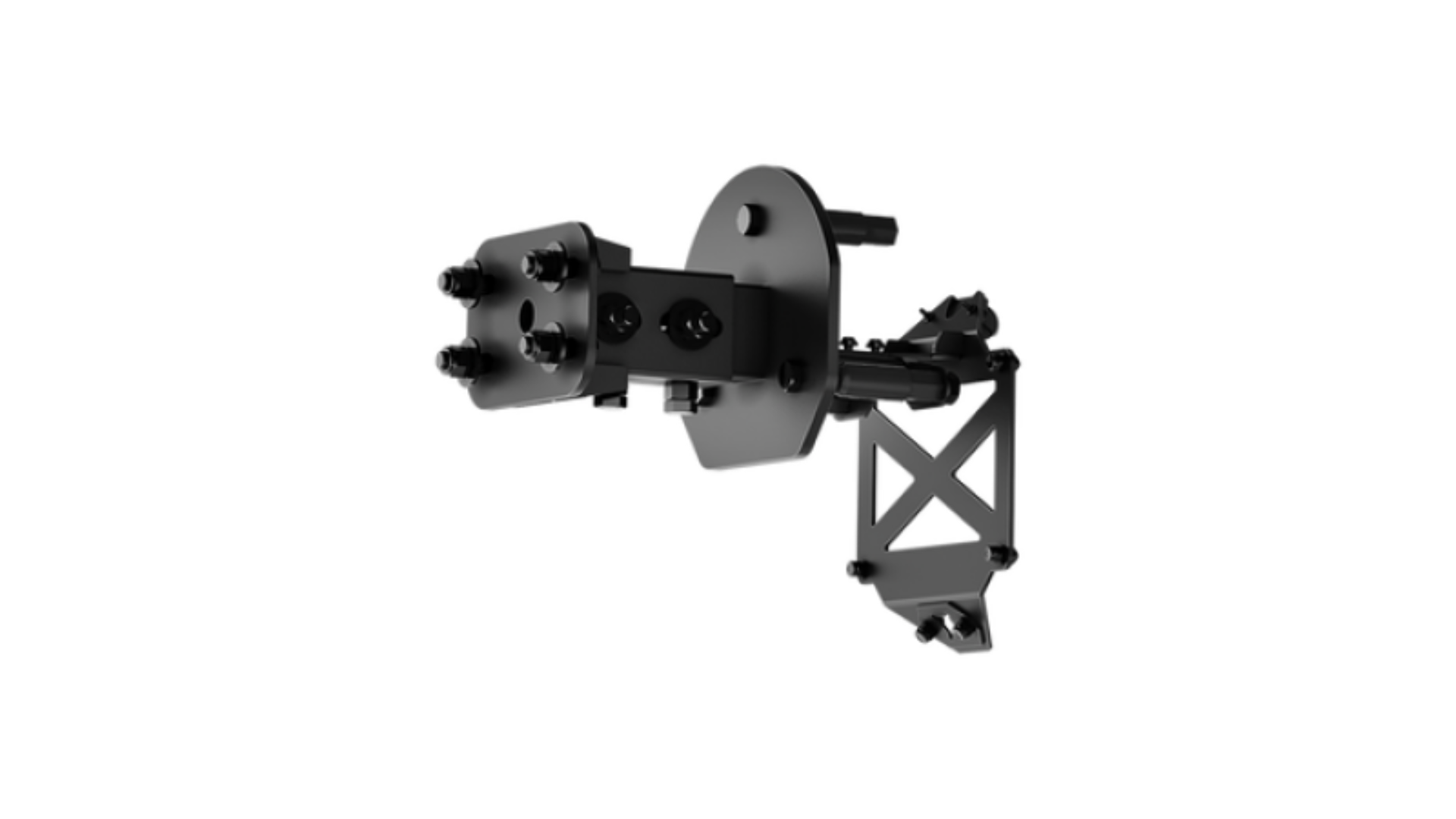 Picture of Body Armor 4x4 16-23 Toyota Tacoma/10-24 4Runner Pro Series II Tire Carrier W/ License Plate Holder
