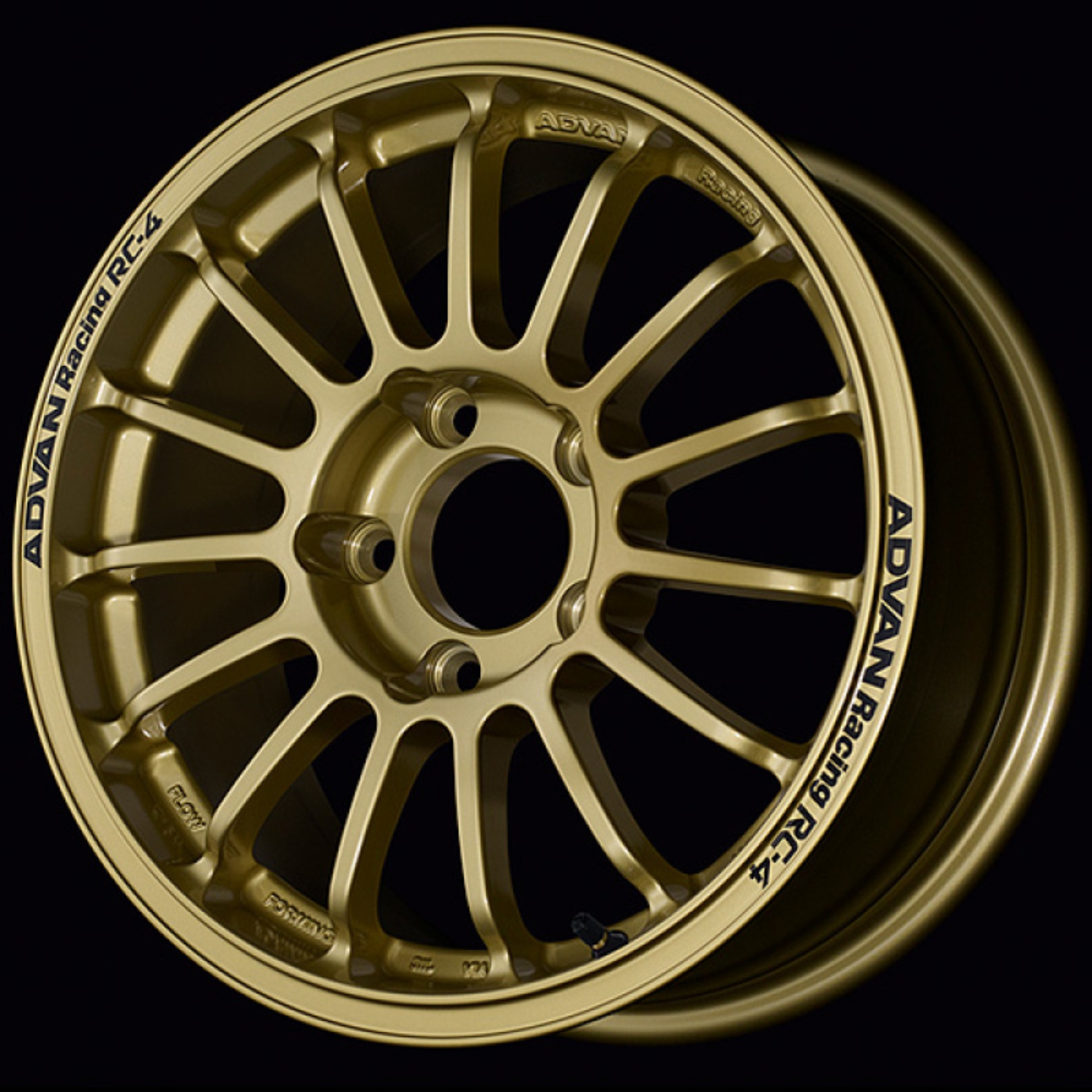 Picture of Advan RC-4 Wheel - 15x6.0 / Offset +40 / 4x100 - Rally Gold