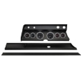 Picture of Autometer Chrono Chrome Direct Fit Dash Kit 1966 Chevy Chevelle (2 x 3-3/8in. / 4 x 2-1/16in.)