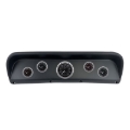 Picture of Autometer Chrono Chrome Direct Fit Dash Kit 67-72 Ford F100 (1 x 3-3/8in. / 4 x 2-1/16in.)