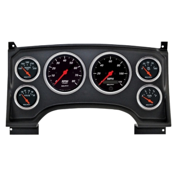 Picture of Autometer Designer Black Direct Fit Dash Kit 94-97 Chevy S10 Truck (2 x 3-3/8in. / 4 x 2-1/16in.)
