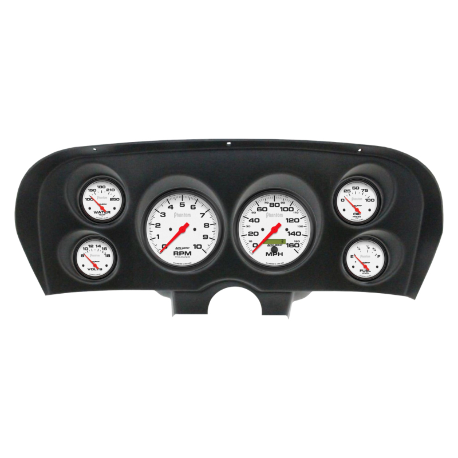 Picture of Autometer Phantom Direct Fit Dash Kit 69-70 Ford Mustang (2 x 5in. / 4 x 2-5/8in.)