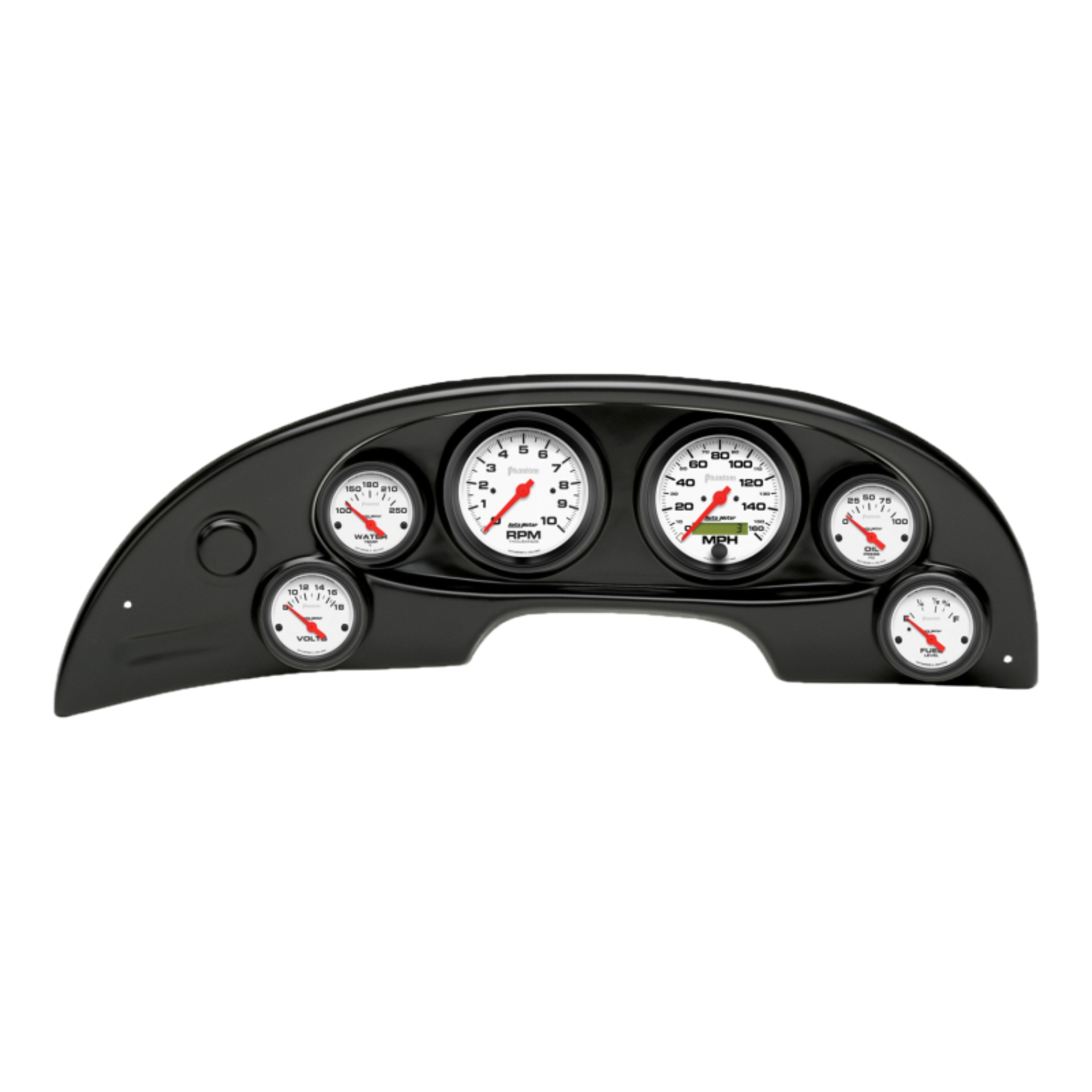 Picture of Autometer Phantom Direct Fit Dash Kit 94-04 Ford Mustang (2 x 3-3/8in. / 4 x 2-1/16in.)