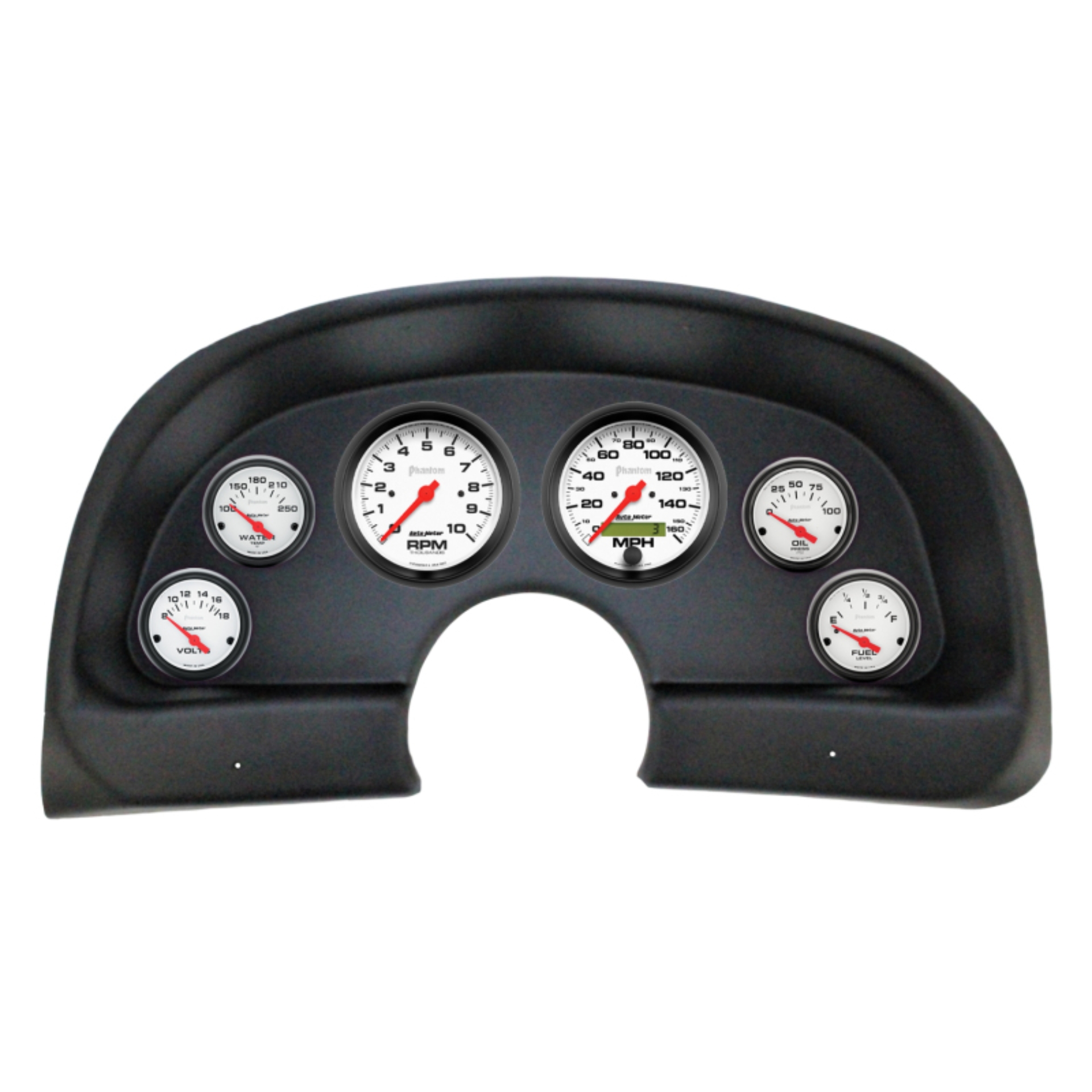 Picture of Autometer Phantom Direct Fit Dash Kit 93-02 Chevy Camaro (2 x 3-3/8in. / 4 x 2-1/16in.)