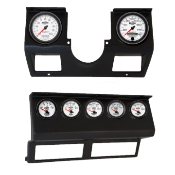 Picture of Autometer Phantom II Direct Fit Dash Kit 87-96 Jeep Wrangler YJ (Tach/MPH/FL/OilP/WTMP/VLT/TRNS)