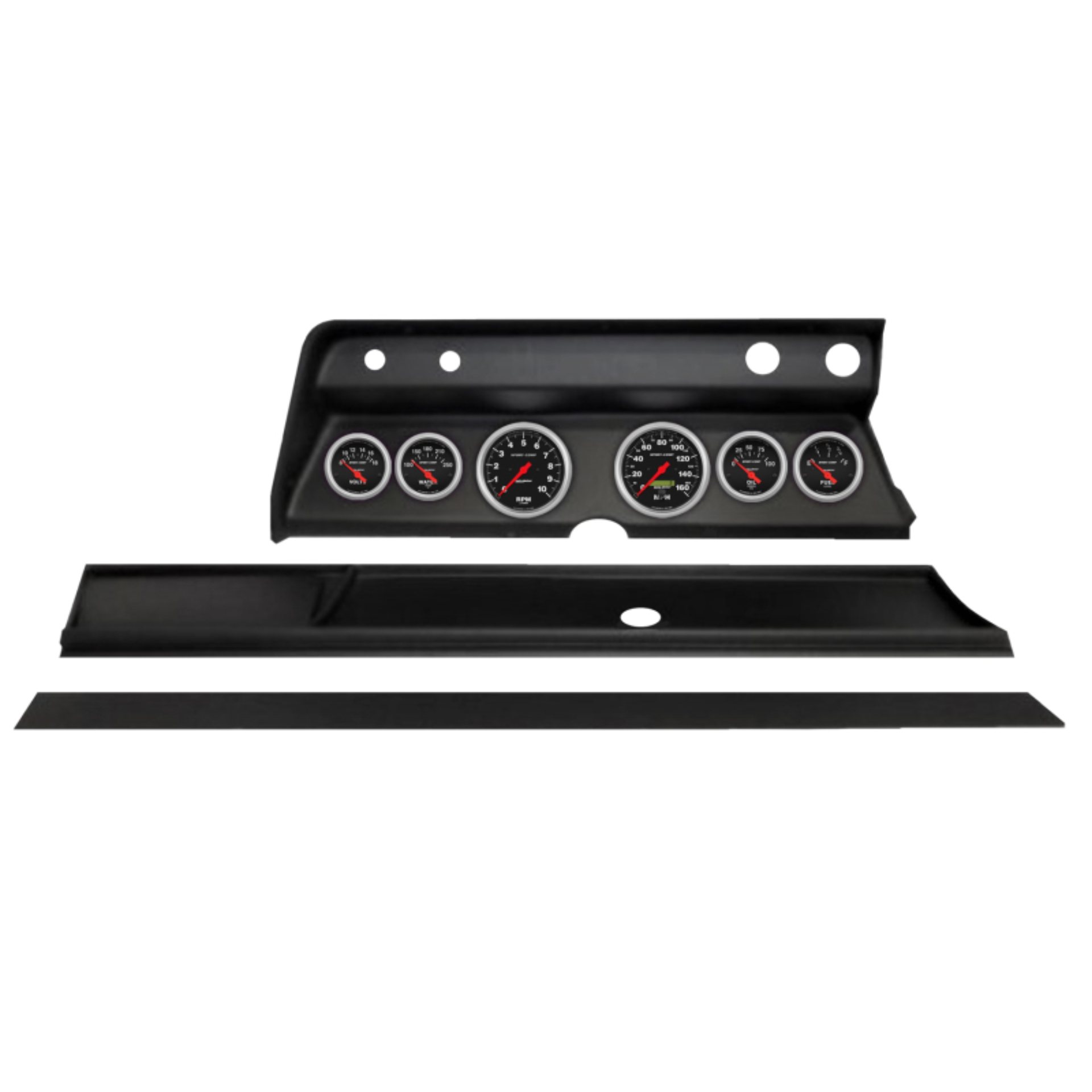 Picture of Autometer Sport-Comp Direct Fit Dash Kit 1967 Chevy Chevelle (2 x 3-3/8in. / 4 x 2-1/16in.)