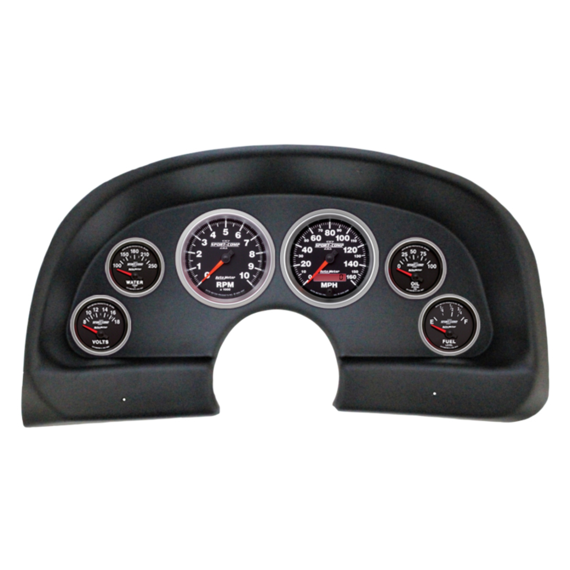 Picture of Autometer Sport-Comp II Direct Fit Dash Kit 93-02 Chevy Camaro (2 x 3-3/8in. / 4 x 2-1/16in.)