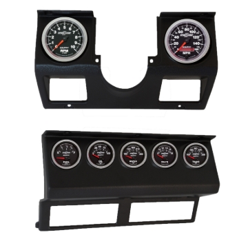 Picture of Autometer Sport-Comp II Direct Fit Dash Kit 87-96 Jeep Wrangler YJ (Tach/MPH/FL/OilP/WTMP/VLT/TRNS)
