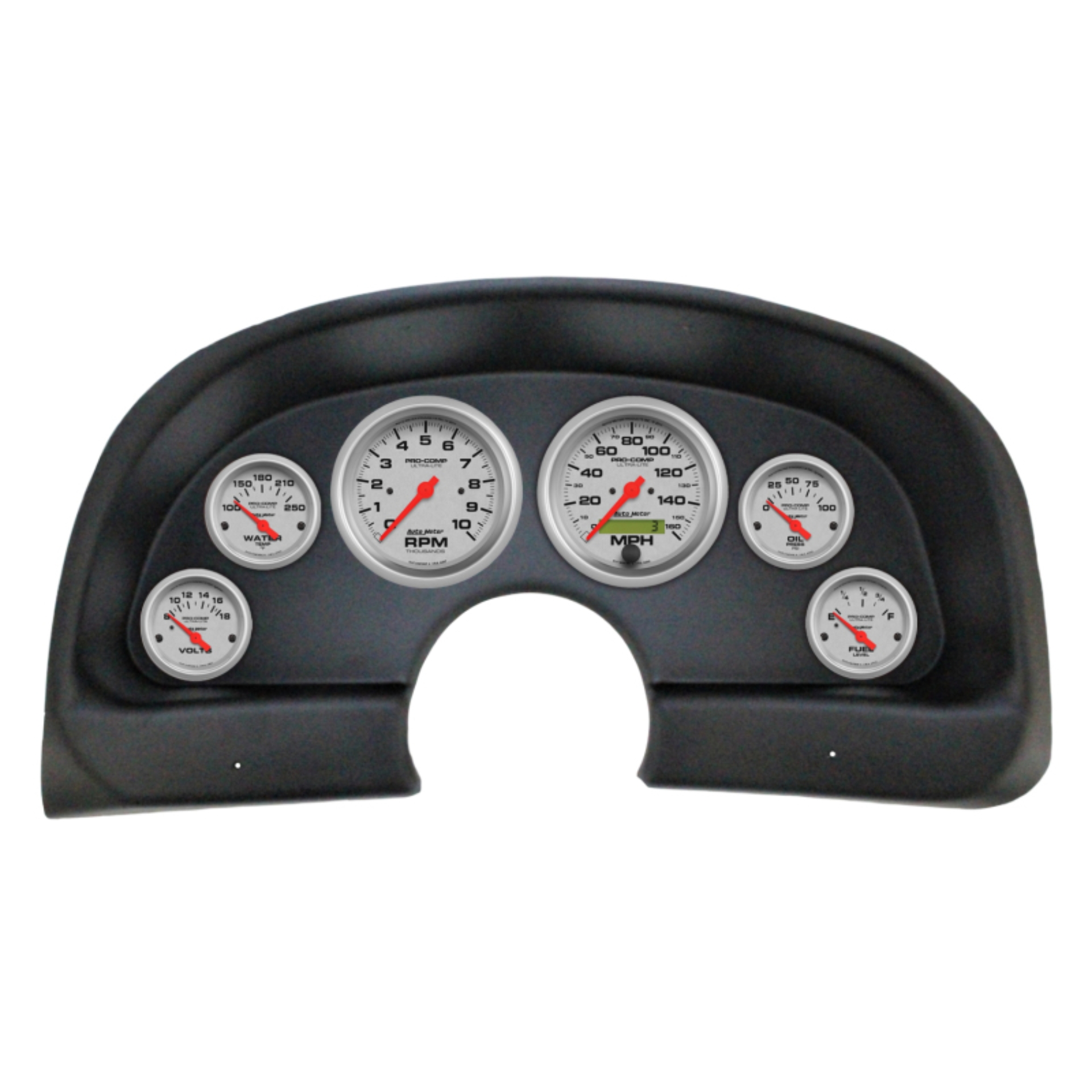 Picture of Autometer Ultra-Lite Direct Fit Dash Kit 93-02 Chevy Camaro (2 x 3-3/8in. / 4 x 2-1/16in.)