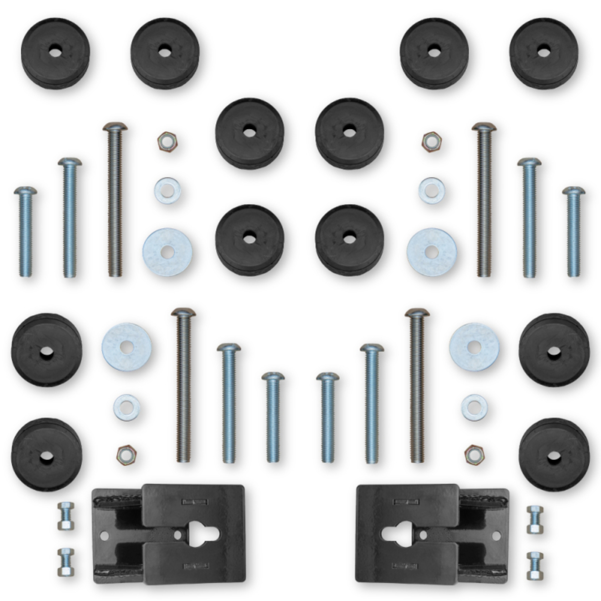 Picture of Rock Krawler 2018+ Jeep Wrangler JL 2DR / JLU 4DR Front & Rear Bump Stop Kit (2in-4in)