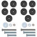 Picture of Rock Krawler 07-18 Jeep Wrangler JK/JKU / 97-06 Wrangler TJ Stackable Front & Rear Bump Stop Kit