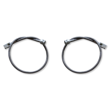 Picture of Rock Krawler 97-06 Jeep Wrangler TJ Front Stainless Steel Long Travel Brake Lines