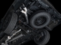 Picture of AWE Tuning 0FG Exhaust for 3rd Gen Toyota Tundra - Dual Diamond Black Tips