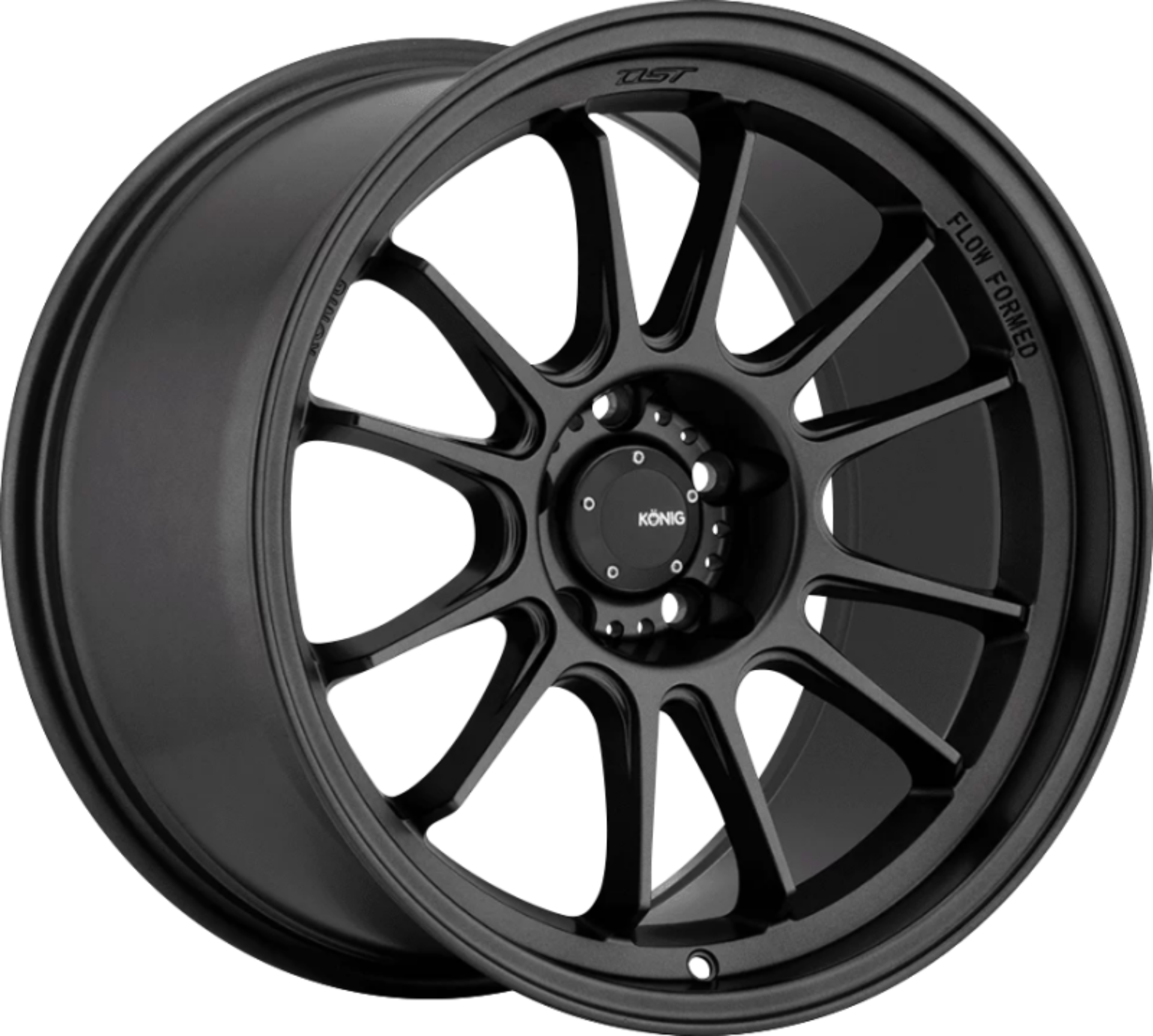 Picture of Konig Hypergram 18x12 5x114.3 ET20 Matte Black Wheel