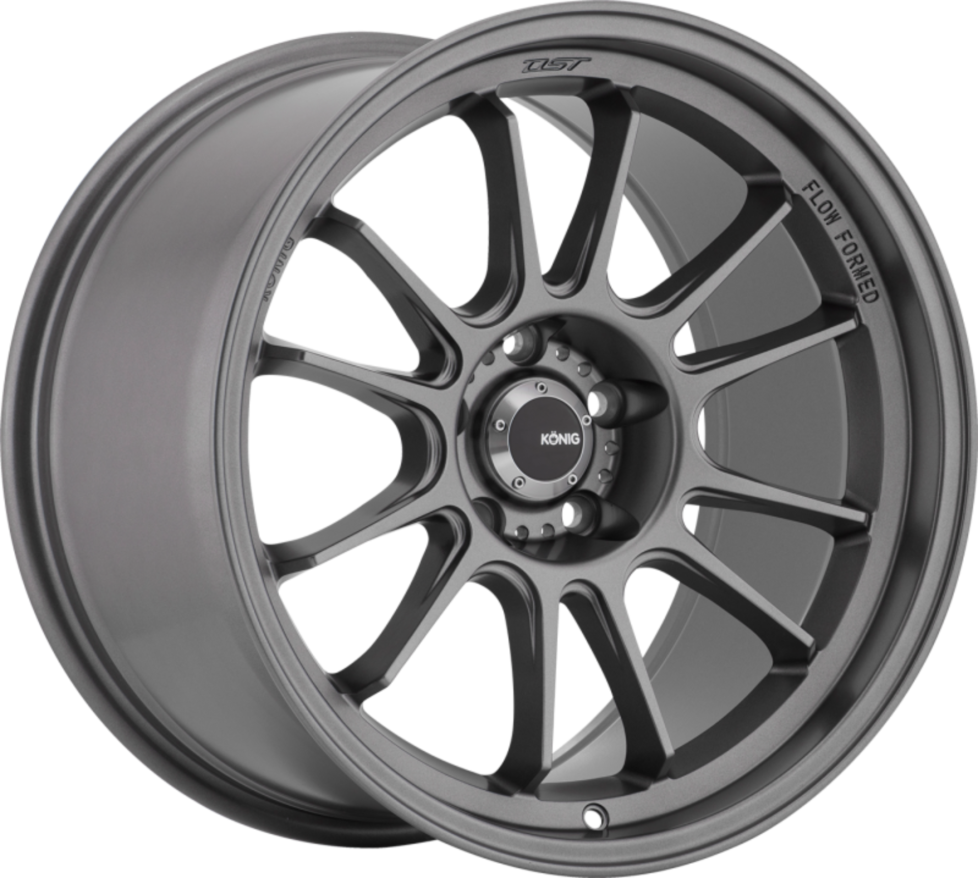 Picture of Konig Hypergram 18x11 5x120 ET25 Matte Grey Wheel