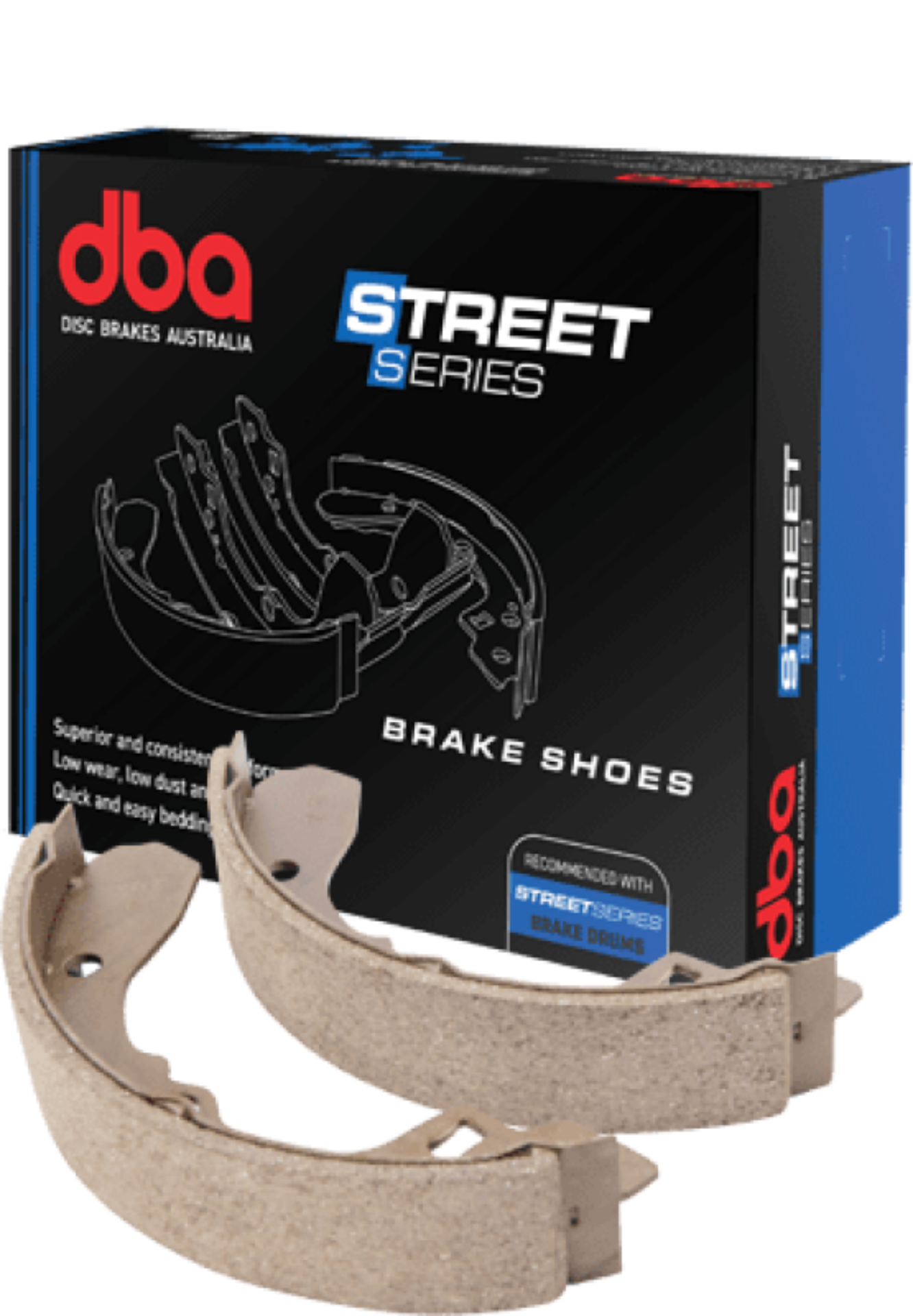 Picture of DBA 17-23 Kia Stinger Street Series Rear Brake Shoes