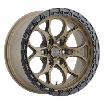 Picture of Weld 17x9 Ledge 6 6x135 ET00 BS 5.00 Satin BRZ / Satin BLK Ring 87.1