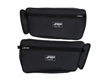 Picture of PRP 2020+ Yamaha Wolverine RMAX Front Door Bags - Black (Pair)