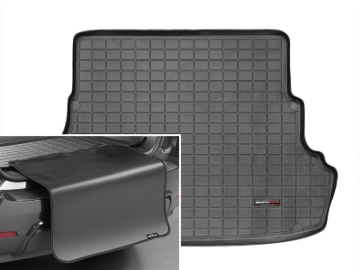 Picture of WeatherTech 12+ Hyundai Accent Cargo Liner w/ Bumper Protector - Black