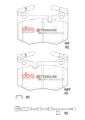 Picture of DBA 15-20 Lexus GS F / 15-21 Lexus RC F XP Performance Rear Brake Pads