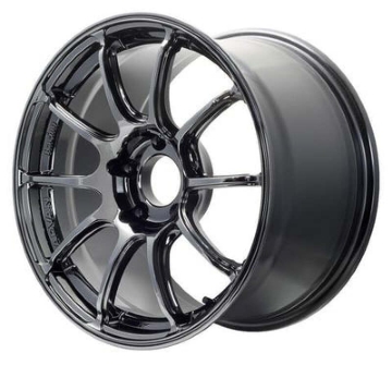 Picture of Advan RZII 18x8.5 +38 5x114.3 Racing Hyper Black and RIng