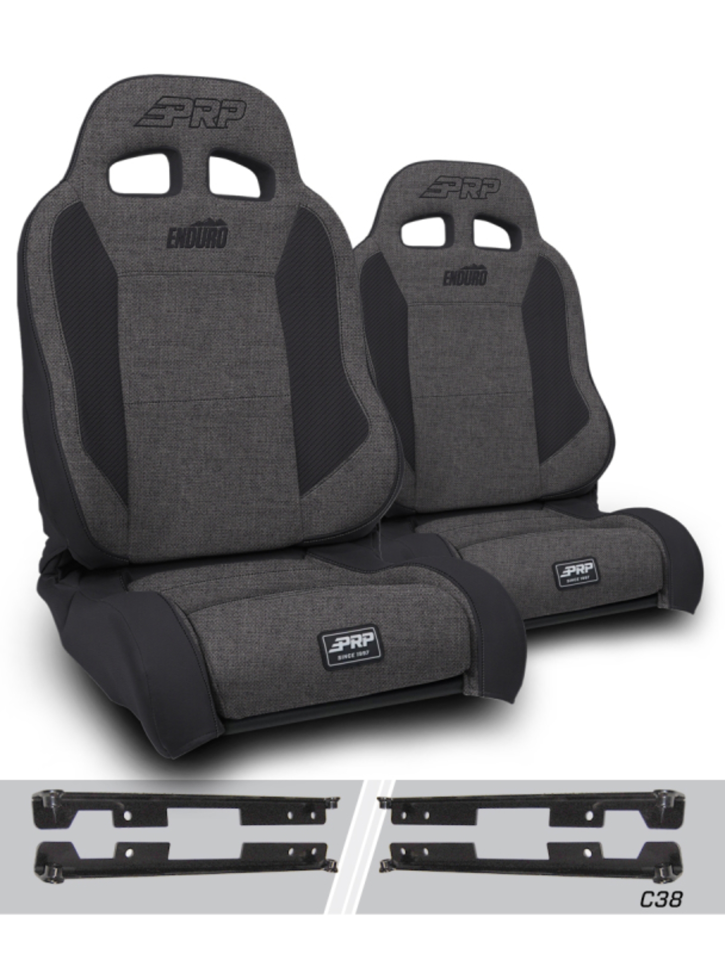 Picture of PRP Jeep Wrangler Enduro Elite Reclining Seat - Grey