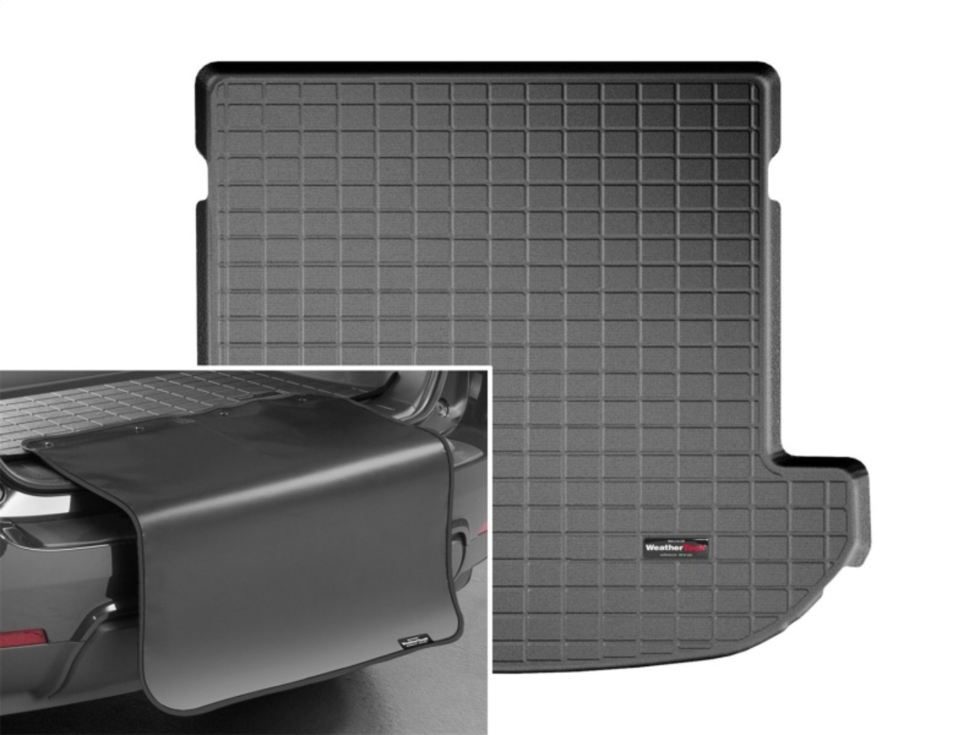 Picture of WeatherTech 16+ Kia Sorento Cargo Liner w/ Bumper Protector - Black