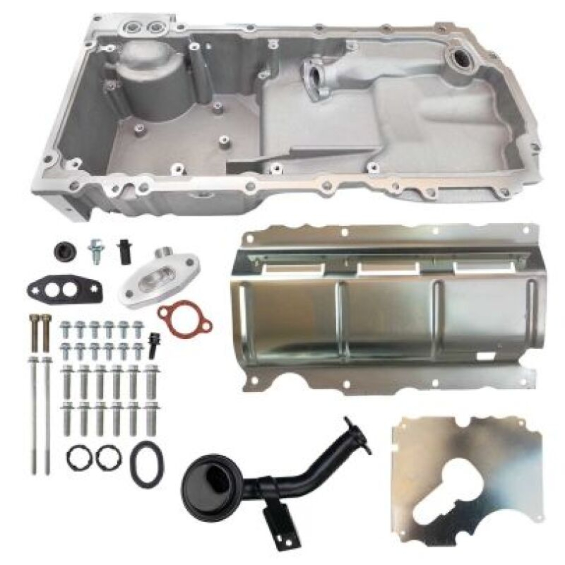 Picture of Moroso GM LT Gen V Wet Sump 6 Quart Capacity 5.5in Deep Aluminum Oil Pan