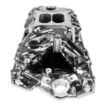 Picture of Performer RPM Small Block Chevy AIR-Gap Intake Manifold, Chrome Plasma finish
