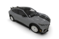 Picture of Rally Armor 2021-26 Ford Mach-E Rally Edition Black UR Mud Flap Metallic Black Logo