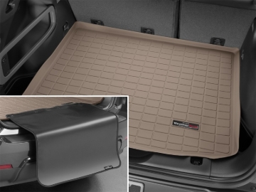 Picture of WeatherTech 14+ Jeep Cherokee Cargo Liner w/ Bumper Protector - Tan