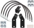 Picture of Carli 07-17 Jeep Wrangler Extended Brake Lines Guides And E-Brake Drop Bracket
