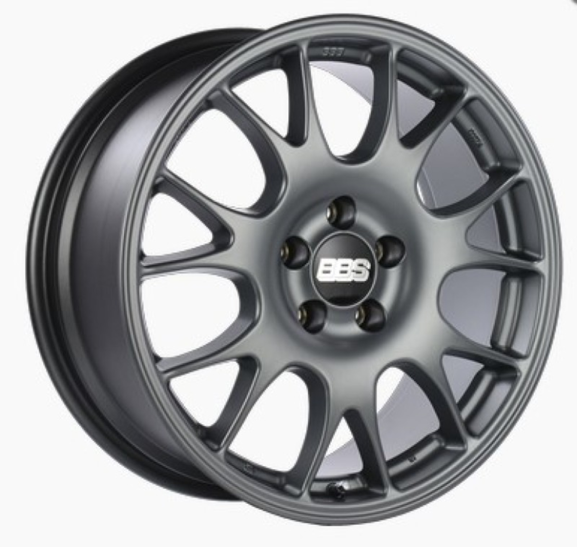 Picture of BBS CO 18x8 5x112 ET44 CB57 Titanium Wheel -82mm PFS/Clip Req