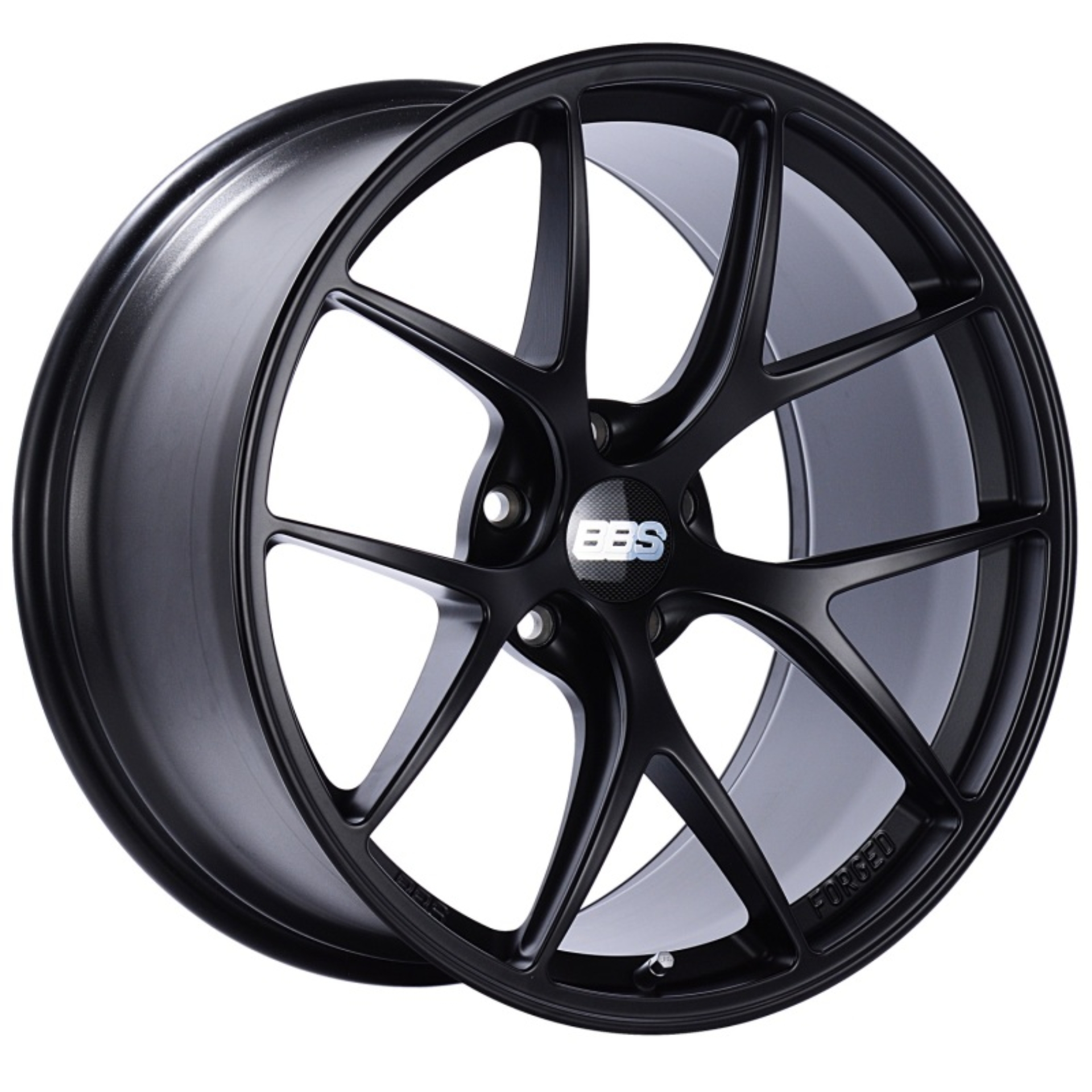 Picture of BBS FI 20x9.5 5x120 ET26 CB72.5 Black Satin Wheel -82mm PFS/Clip Req