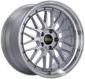 Picture of BBS LM 20x8.5 5x112 ET22 PFS Diamond Silver Center Diamond-Cut Rim Wheel - PFS/Clip Req