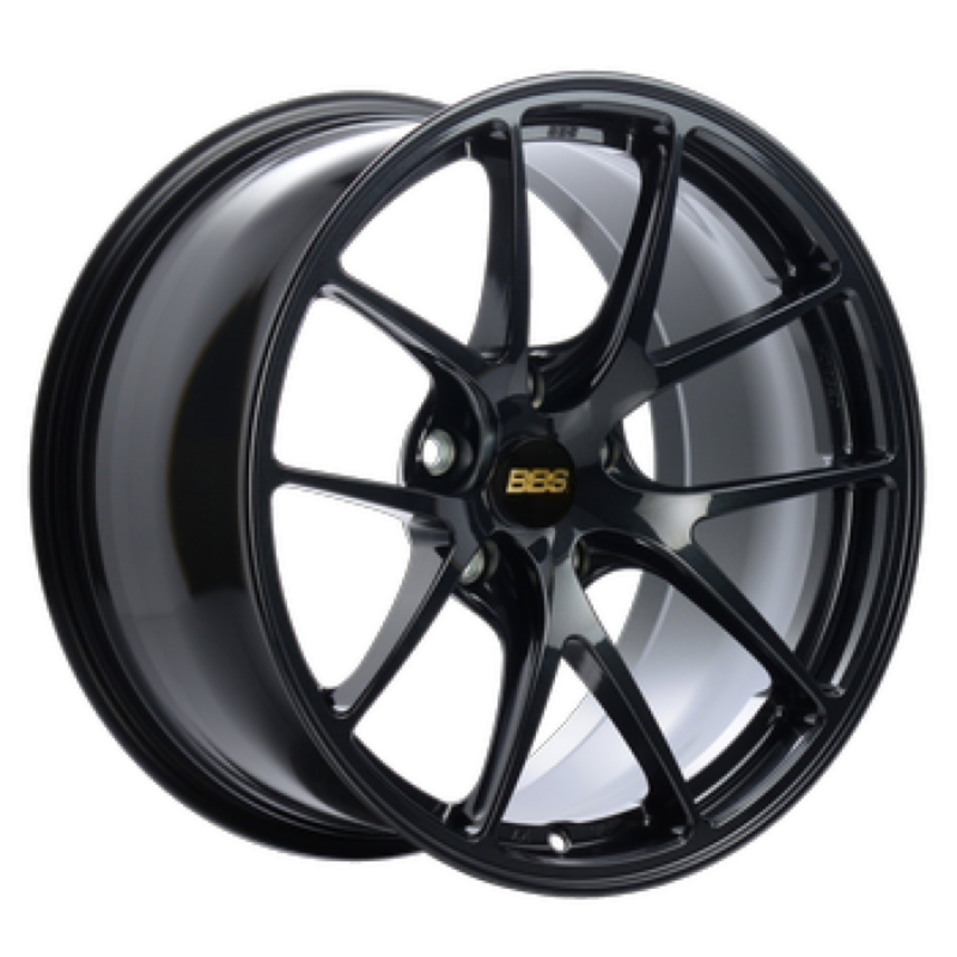 Picture of BBS RI-A 18x10.5 5x120 ET22 PFS Metallic Black Subtle Blue Flake Wheel -82mm PFS/Clip Req